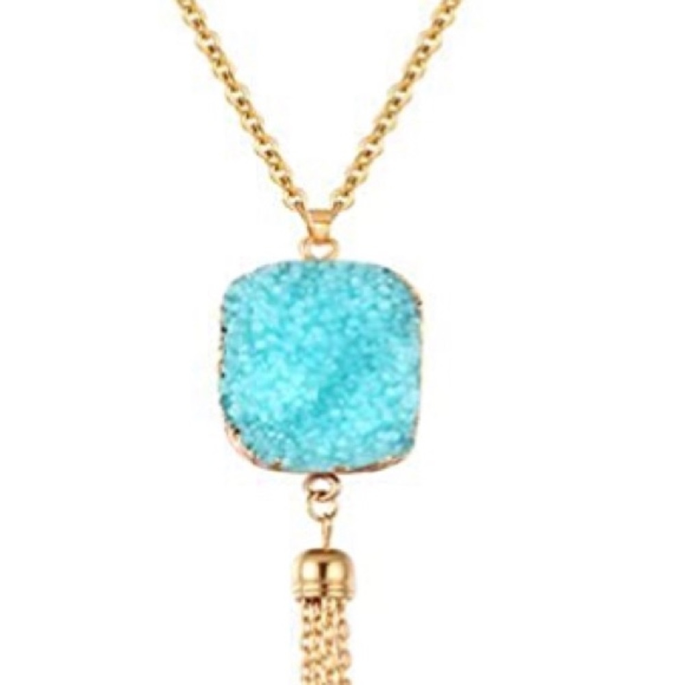 🔥LONG GOLD BOHEMIAN NECKLACE 🌻NWT🏷 - Picture 4 of 10